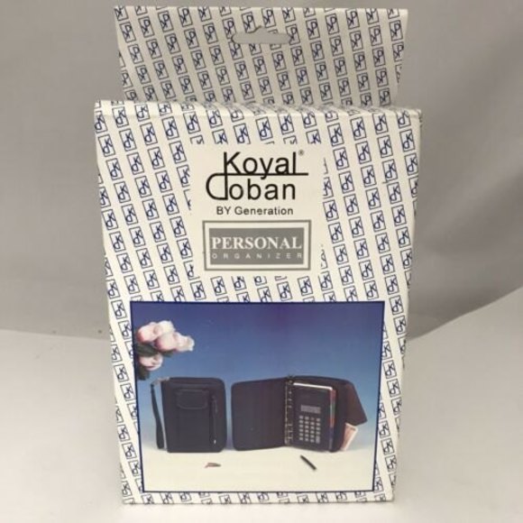 Koyal Doban Other - NEW!! Vintage KOYAL DOBAN Personal Organizer w/ Original Box